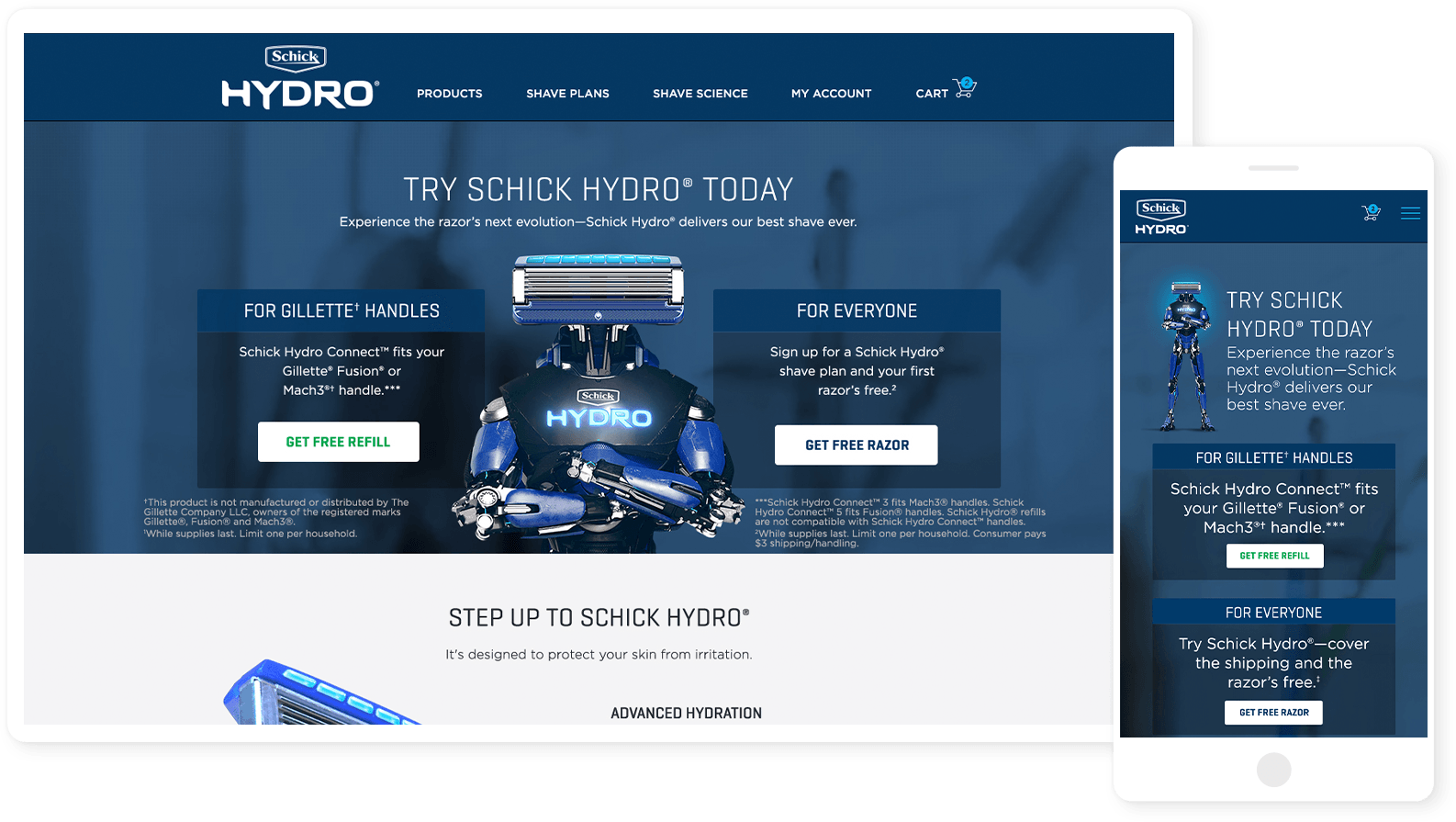 Schick Website